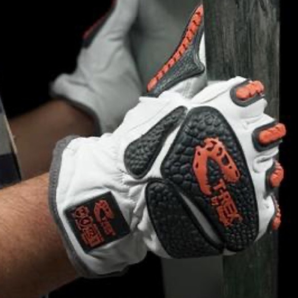 Magid Gray and Red Work Gloves - Picture 11 of 14